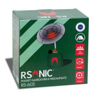 RSonic RS-605 Pocket Gaskocher & Heizaufsatz